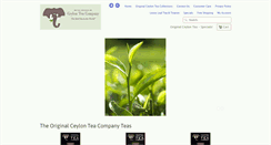 Desktop Screenshot of ceylon-tea.com